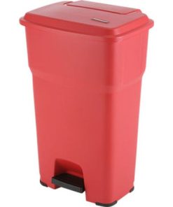 Vileda Hera Pedal Bin 60L Red