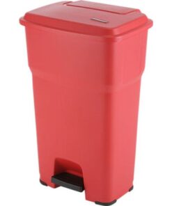 Vileda Hera Pedal Bin 85L Red