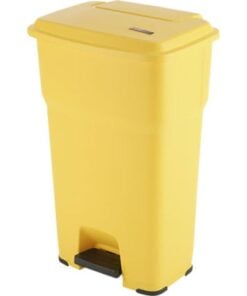 Vileda Hera Pedal Bin 85L Yellow