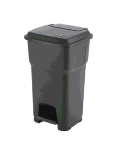 Vileda Hera Pedal Bin 85L Black