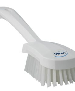 Vikan Hard Short Handle Washing Brush White 270mm