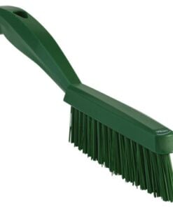 Vikan Hard Narrow Short Handle Hand Brush Green 300mm
