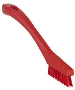 Vikan Hard detail Brush Red 205mm