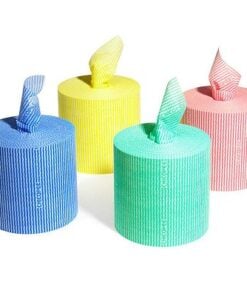 Chicopee J Cloth Plus Centre Feed Roll Green (300 Wipes)