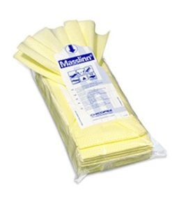 Masslinn Yellow Floor Cleaning Disposable Wipe (pack of 25)