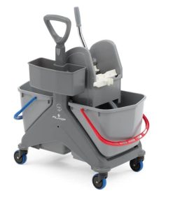 Filmop Onefred Double Bucket Mopping System With Vertical Wringer