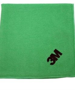 3M Scotch Brite Microfiber Cleaning Cloths Green (Pack of 2)