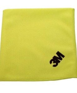 3M Scotch Brite Microfiber Cleaning Cloths Yellow (Pack of 2)