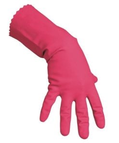 Vileda Multi-Purpose Natural Latex Gloves - Red (pair)