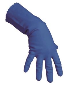 Vileda Multi-Purpose Natural Latex Gloves - Blue (pair)