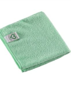Vileda r-MicroTuff Swift Microfiber Cloth Green (Pack of 5)