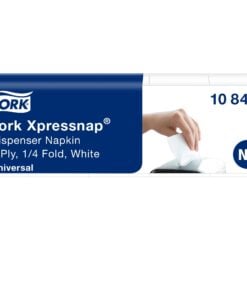 Tork Xpressnap White Dispenser Napkin Refill (8 Packs of 1125 Napkins)