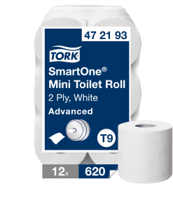 T9 Tork SmartOne® Mini Toilet Roll (12 Pack)