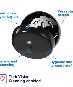 Alternative view of Tork Smartone® Toilet Roll Dispenser - Black